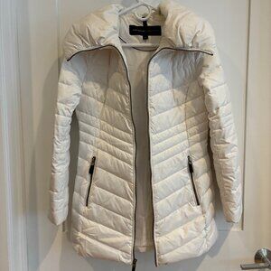 Marc New York Andrew Marc Quilted White Puffer